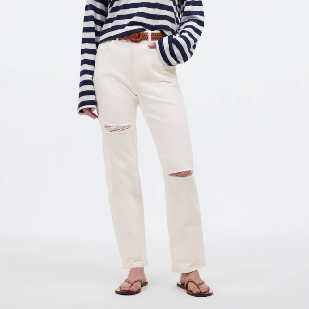 NWT Madewell The 90's Straight Leg Jean Size 30